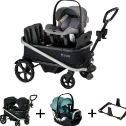 New Renegade Wagon + Willow S Infant Car Seat Bundle Travel Systems|Wagons