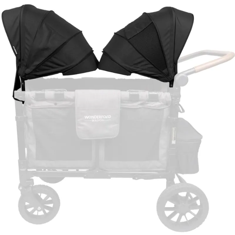 Clearance Retractable Stroller Canopy - W Series Wagons|Wagon Accessories