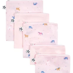 Clearance Reusable Snack Bags - 5 Pack On-The-Go Feeding