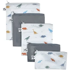 Clearance Reusable Snack Bags - 5 Pack On-The-Go Feeding