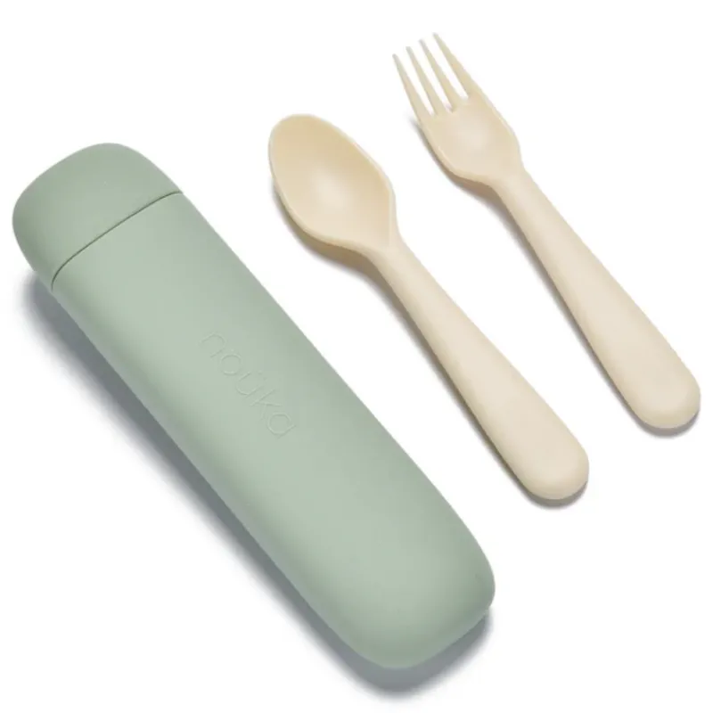 Reusable Utensil Set and Carry Case Tableware