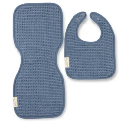 Hot Reversible Bib + Burp Set Bibs & Burp Cloths
