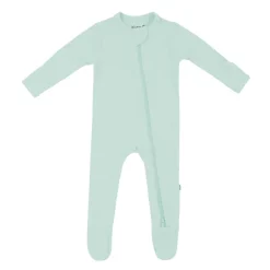 Discount Ribbed Bamboo Zipper Footie Sleepers