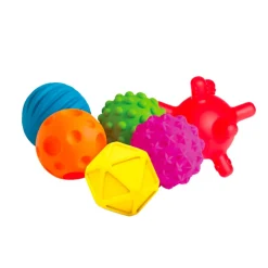 Outlet Sensory Mini Balls - 6 Pack Sensory Toys