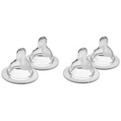 Sale Silicone Bottle Nipples - 4 Pack Bottle Feeding