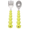 Best Silicone Caterpillar Spoon and Fork Set Tableware