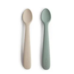 New Silicone Feeding Spoons 2-Pack Tableware