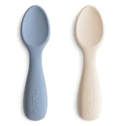 New Silicone Toddler Starter Spoons 2-Pack Tableware