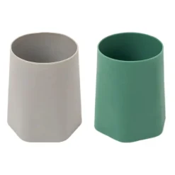 Hot Silicone Training Cups - 2 Pack Tableware