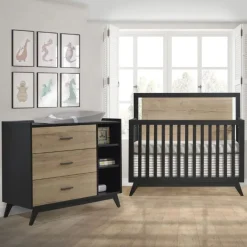 Sale Sissi Convertible Crib + 3 Drawer Combo Dresser Set Cribs|Dressers