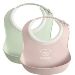 Sale Small Baby Bib - 2 Pack Bibs & Burp Cloths