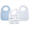 Clearance Snap Drool Bibs - 3 Pack Bibs & Burp Cloths