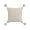 Clearance Solid Moroccan Pom Pom Pillow Pillows