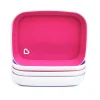 Best Splash Plates - Pink/Purple - 4pk Tableware