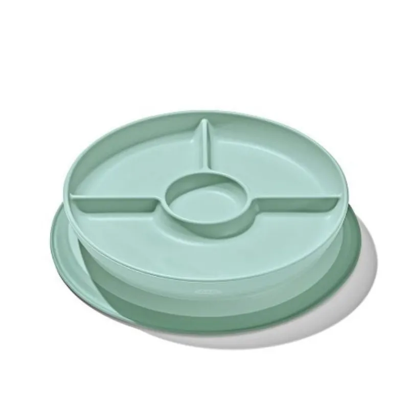 Hot Stick & Stay Divided Plate Tableware