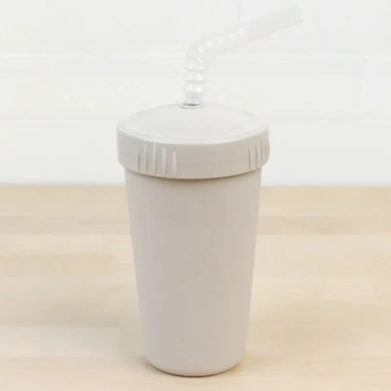Clearance Straw Cup with Lid Tableware