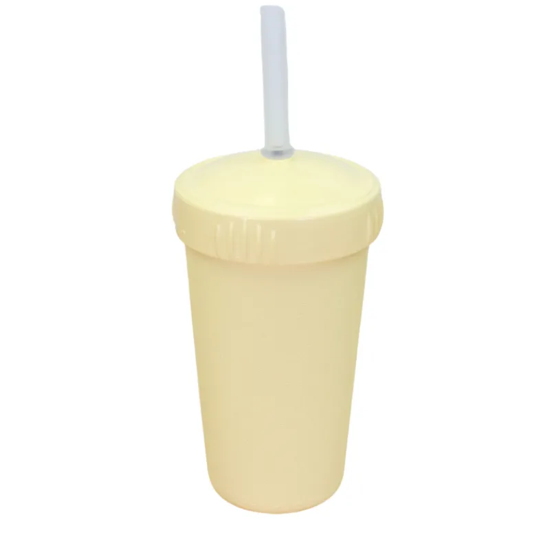 Clearance Straw Cup with Lid Tableware