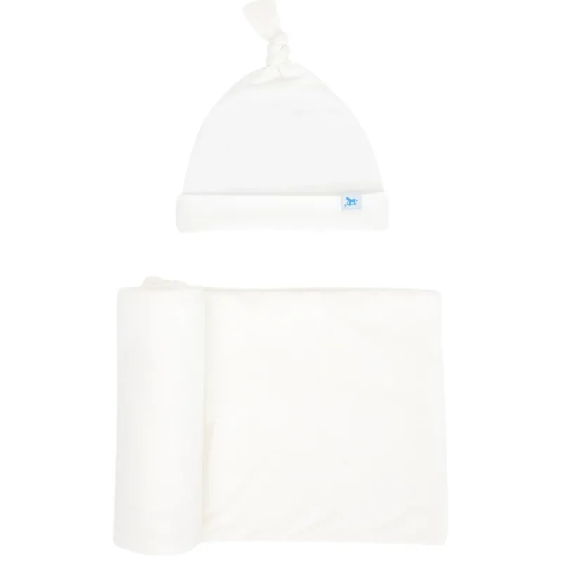 Sale Stretch Knit Swaddle & Hat Set Hats|Swaddles
