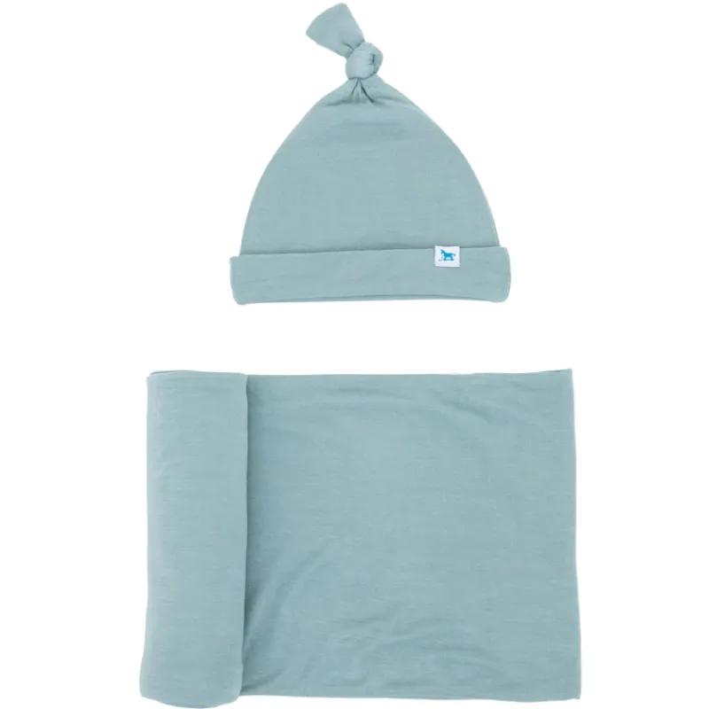 Sale Stretch Knit Swaddle & Hat Set Hats|Swaddles