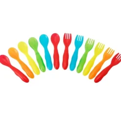 Online Take & Toss Toddler Flatware - 12 Pack Tableware