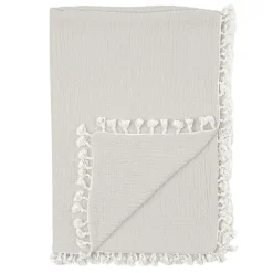 Tassel Muslin Blanket Bedding