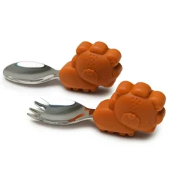 Sale Toddler Learning Spoon and Fork Set Tableware