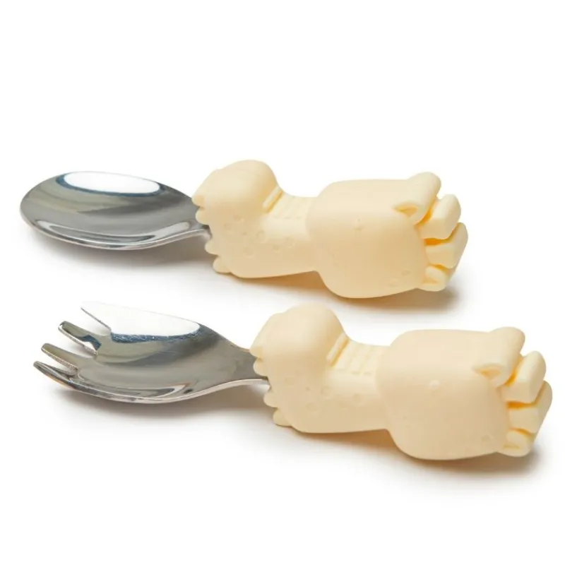 Sale Toddler Learning Spoon and Fork Set Tableware