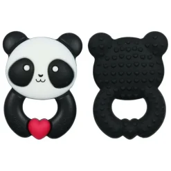 Online Whistle & Flute Kawaii Panda Teether Silicone Teethers