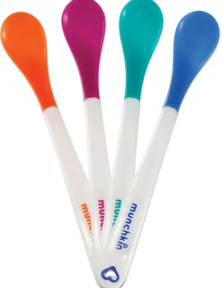 White Hot Safety Spoons - 4 Pack Tableware