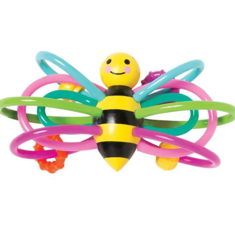 Outlet Winkel Teether Rattle Toy - Animals Sensory Toys
