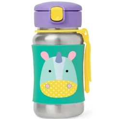 Discount Zoo Stainless Steel Straw Bottle Tableware